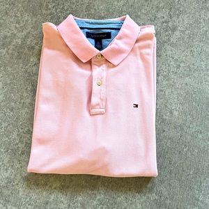 Tommy Hilfiger.  Polo Shirt Pink.  XL. Used and in very good  condition.